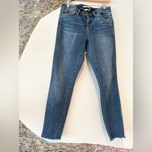 Sam Edelman The Kitten Mid Rise Skinny Ankle 28